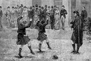 Guests Prints: Sword dance of boys of the Royal Caledonian Asylum at Westbrook Park