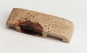 Jade Nephrite Prints: Sword fitting, Western Han dynasty, 206-9 B. C. E. Creator: Unknown