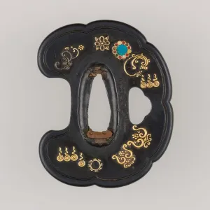 Sword Guard Prints: Sword Guard (Tsuba), Japanese, 17th century. Creator: Unknown