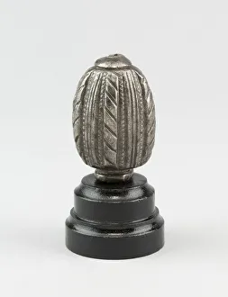 Pommel Prints: Sword Pommel, Europe, early 17th century. Creator: Unknown