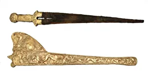 Sheath Prints: Sword with Sheath, 6th-5th cent. BC. Artist: Scythian Art