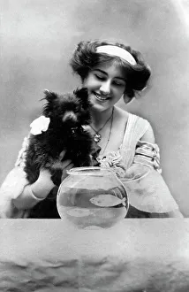 Goldfish Prints: Sybil Arundale (1882-1965), English actress, 1900s. Artist: Lemeilleur