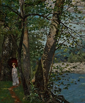 John W Prints: The Sycamores, 1878. Creator: John Washington Love