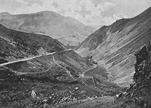 Conwy Prints: Sychnant Pass, Near Conway, c1896. Artist: I Slater