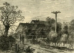 Sydenham Wells in 1750, (c1878). Creator: Unknown