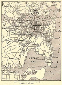 Sydney et Botany-Bay; Les Terres Du Pacifique, 1914. Creator: Unknown