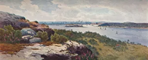 Sydney From Vaucluse, c1906. Artist: Henri Tebbitt