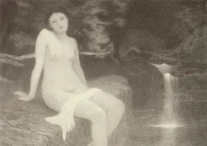 Bather Prints: Sylvia, 1924. Creator: Bolton Coit Brown