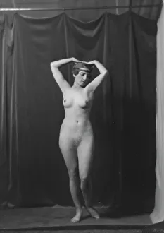 Sylvia, Miss, portrait photograph, 1917 Apr. 28. Creator: Arnold Genthe