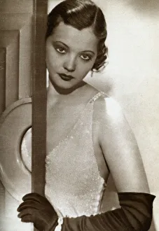Show Business Prints: Sylvia Sidney, American actress, 1933