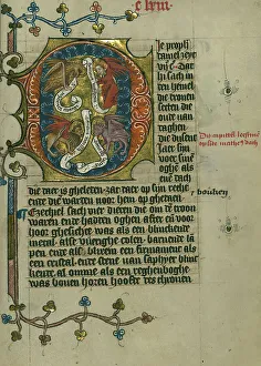 Encyclopedia Prints: The Symbols of the Four Evangelists, 1400-1404. Creator: Unknown