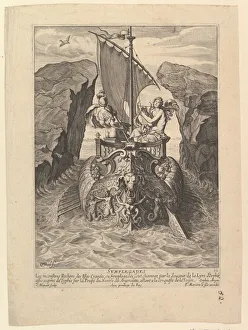 Bloemaert Cornelis Prints: Symplegades, 17th century. Creator: Cornelis Bloemaert