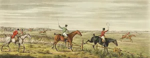 Stubborn Prints: Symptoms of a Skurry, plate three from The Leicestershire Hunt