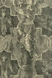Williamson Prints: Detail of the Syon Cope, 1310-1320. (1881). Creator: J. I. Williamson