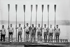 Group Of Men Prints: Syracuse 2d Varsity, 6/11/14, 1914. Creator: Bain News Service