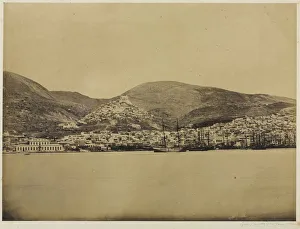 Syros, Center of the Levant Trade, c. 1850s. Creator: Unidentified Photographer Syros, Center of the Levant Trade, c. 1850s. Creator: Unidentified Photographer