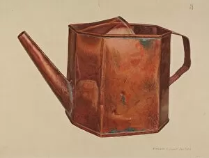 Kettle Gallery: Syrup Cruet, c. 1942. Creator: Edward L Loper