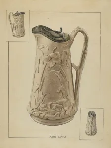 Syrup Jug, c. 1936. Creator: John Dana