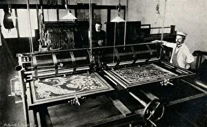 Penrose Prints: Szczepaniks Electric Card-Cutting Machine, c1903