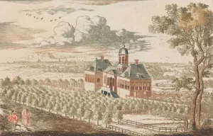 t Huis te Ryksdorp, in: Tooneel Der Voornaamste Nederlands Huizen, En Lust Hoven, Naar