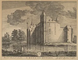 Roelant Roghman Prints: T Huys te Zuylen. Creator: Geertruydt Roghman