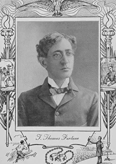Booker T Prints: T. Thomas Fortune [recto], 1902. Creator: Unknown