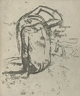 Windward Islands Prints: Ta Orana, 1936. Artist: Paul Gauguin