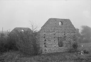 Cracked Collection: Tabby construction, ruins of supposed Spanish mission, St. Marys, Georgia, 1936