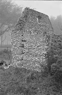 Tabby construction. Ruins of supposed Spanish mission, St. Marys, Georgia, 1936. Creator: Walker Evans