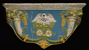 Tuscany Prints: Tabernacle Support, between 1510 and 1520. Creator: Workshop of Giovanni della Robbia