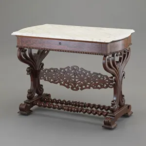 Veneer Prints: Table, 1836 / 46. Creator: John and Joseph W. Meeks Company
