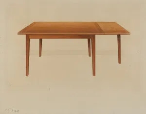 Anne Ger Prints: Table, c. 1937. Creator: Anne Ger