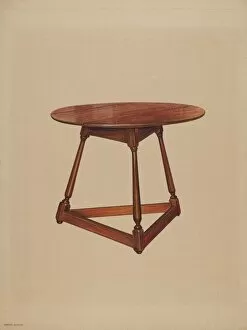 Eisman Harry Gallery: Table, c. 1937. Creator: Harry Eisman