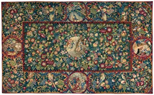 Circumcision Collection: Table Carpet (Depicting Scenes from the Life of Christ), Netherlands, 1600 / 50