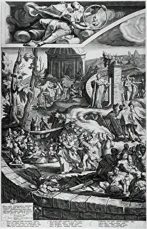 Purity Prints: The Table of Cebes (image 4 of 4), 1592. Creator: Jacob Matham