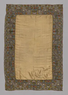 Plain Weave Prints: Table Cover, Italy, 17th century. Creator: Unknown