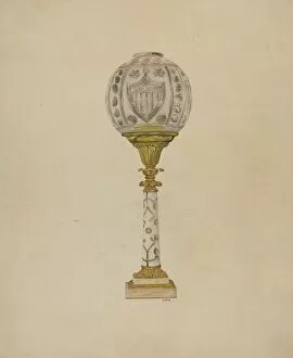 Table Lamp, 1935 / 1942. Creator: Ray Price