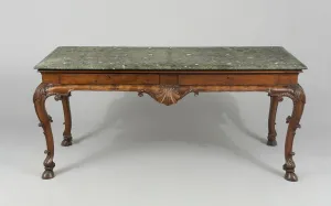 Walnut Prints: Table, London, c. 1720. Creator: Unknown