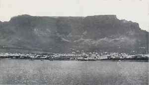 Cape Town Gallery: Table Mountain and Cape Town, 1924