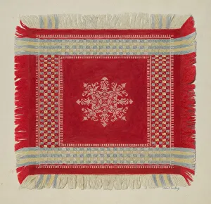 Table Napkin, c. 1940. Creator: Merkley, Arthur G