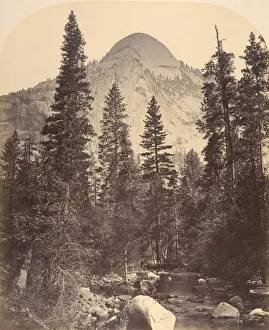 Sentinel Dome Prints: Tacoye, The North Dome, 3729 Feet, 1861. Creator: Carleton Emmons Watkins