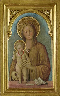 Bellini Prints: Tadini Madonna, c 1450. Creator: Bellini; Jacopo (c. 1400-c. 1470)