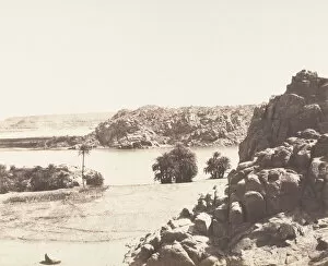 Granite Gallery: Tafah, Rochers Granitiques sur les Rives du Nil, 1851-52, printed 1853-54