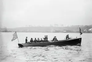 Taft William Howard Prints: Taft at Naval Review 10/14/12, 1912. Creator: Bain News Service