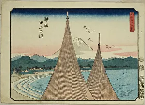 Tago Bay in Suruga Province (Suruga Tago-no-ura), from the series Thirty-six Views of... 1852. Creator: Ando Hiroshige. Tago Bay in Suruga Province (Suruga Tago-no-ura), from the series Thirty-six Views of... 1852
