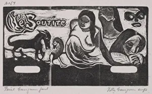 Paul Gauguin French Prints: Tahitian Series: The Smile. Creator: Paul Gauguin (French, 1848-1903)