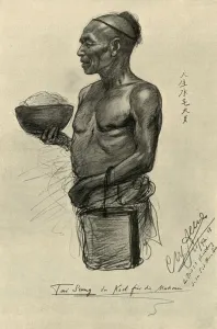 Tai Sang - cook on the Knivsberg, 1898. Creator: Christian Wilhelm Allers Tai Sang - cook on the Knivsberg, 1898. Creator: Christian Wilhelm Allers