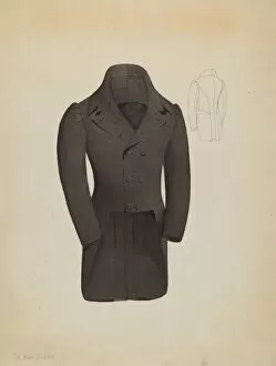 Creighton Kay Scott Gallery: Tail Coat, c. 1937. Creator: Creighton Kay-Scott