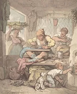 Apprentice Gallery: The Tailor, 1814. Creator: Unknown