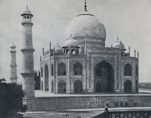Adam Charles Black Prints: The Taj Mahal, 1924